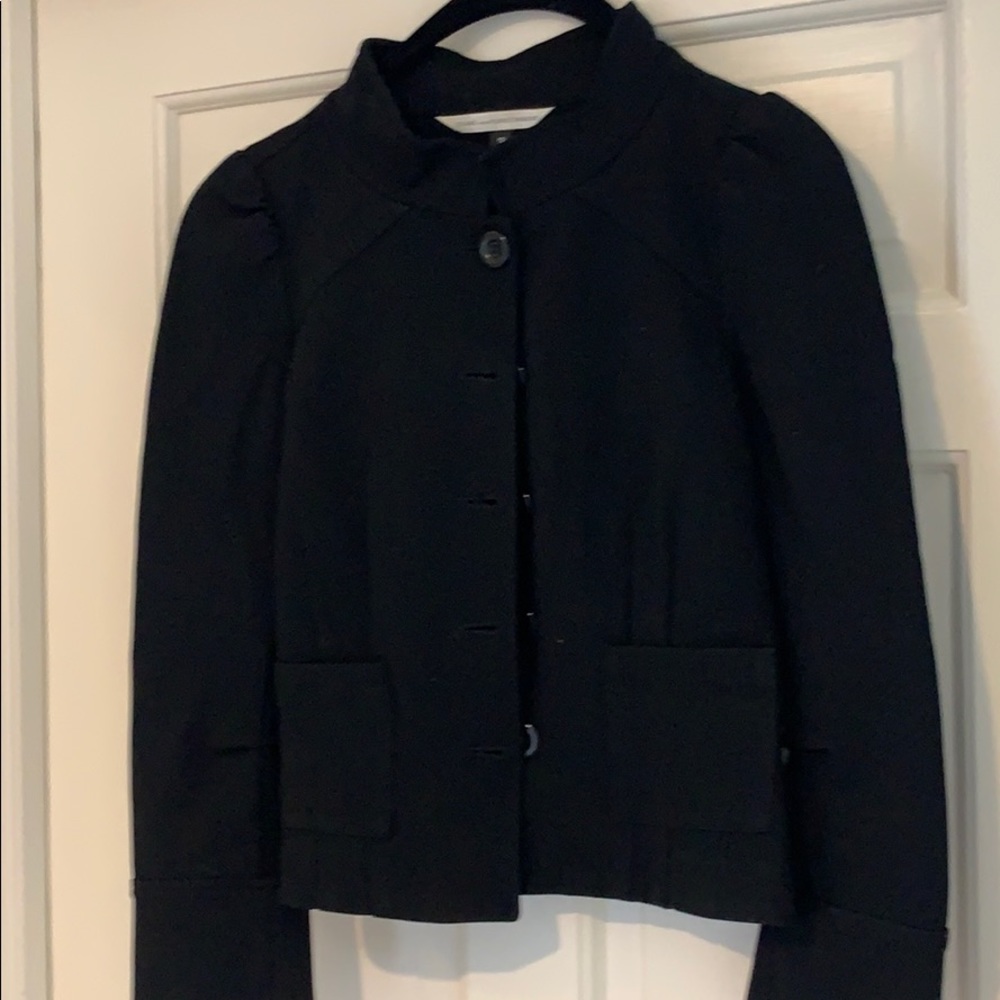 DVF Blazer, black, size 2.